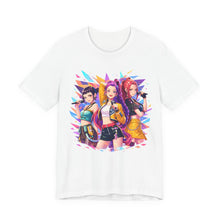 Load image into Gallery viewer, K-Pop Demon Hunters Singing – Anime Music Graphic Tee White
