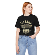 Load image into Gallery viewer, Vintage Soul – Classic Car Enthusiast Graphic Tee (Unisex)