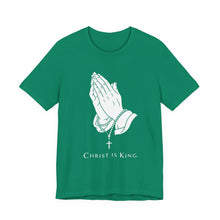 Load image into Gallery viewer, Christ Is King – Faith-Based Inspirational Tee (Unisex) Kelly