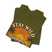 Load image into Gallery viewer, Stay Wild, Desert Cruiser – Retro Adventure Tee (Unisex)
