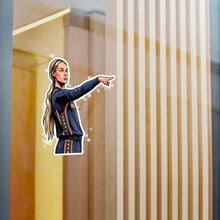Load image into Gallery viewer, Sophie Pointers Finger Meme Die-Cut Vinyl Sticker