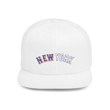 Load image into Gallery viewer, New York Baseball Snapback Hat (Unisex) One size White