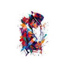 Load image into Gallery viewer, Michael Jackson Pop Art Sticker 2" × 2" White