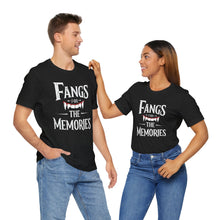 Load image into Gallery viewer, Fangs For The Memories – Vampire Tee (Unisex)
