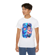 Load image into Gallery viewer, Mega Man x Astro Boy Retro Gamer Graphic Tee (Unisex)