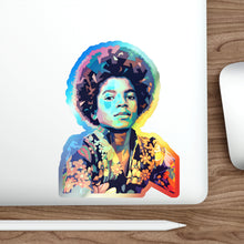 Load image into Gallery viewer, Young Michael Jackson Holographic Die-Cut Sticker