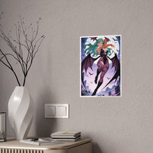 Load image into Gallery viewer, Morrigan Darkstalkers - Poster Art
