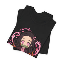 Load image into Gallery viewer, Nezuko Chibi Anime Tee – Cute Demon Slayer Shirt for Fans (4XL)