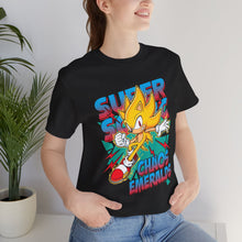 Load image into Gallery viewer, Super Sonic Power-Up Graphic Tee (Unisex)