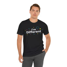 Load image into Gallery viewer, I’m Different – Bold Unique Statement Graphic Tee (Unisex)
