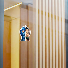 Load image into Gallery viewer, Mega Man x Astro Boy Die-Cut Vinyl Sticker