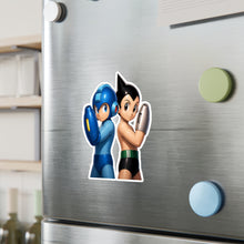 Load image into Gallery viewer, Mega Man x Astro Boy Die-Cut Vinyl Sticker