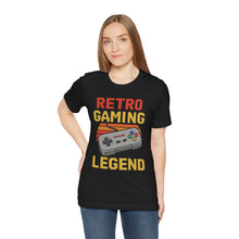 Load image into Gallery viewer, Retro Gaming Legend – Classic Gamer Graphic Tee (Unisex)
