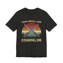 Load image into Gallery viewer, Crystal Lake Camp Counselor - Tee (Unisex) Black Heather