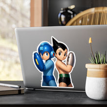 Load image into Gallery viewer, Mega Man x Astro Boy Die-Cut Vinyl Sticker