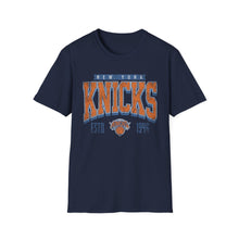 Load image into Gallery viewer, New York Knicks Vintage Logo T-Shirt Navy