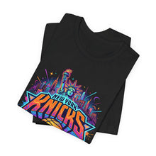 Load image into Gallery viewer, New York Knicks Neon Basketball T-Shirt
