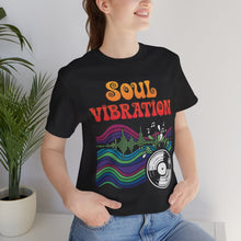 Load image into Gallery viewer, Soul Vibration – Retro Spiritual Energy Graphic Tee (Unisex)

