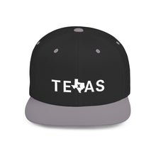 Load image into Gallery viewer, Lone Star Legacy - Texas Snapback Hat One size Black Silver
