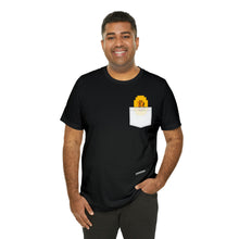 Load image into Gallery viewer, Bitcoin - Pocket Design T-Shirt | Unisex