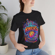 Load image into Gallery viewer, New York Knicks Neon Basketball T-Shirt