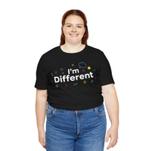 Load image into Gallery viewer, I’m Different – Bold Unique Statement Graphic Tee (Unisex)