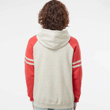 Load image into Gallery viewer, OPPAI Varsity Raglan Pull Over Hoodie
