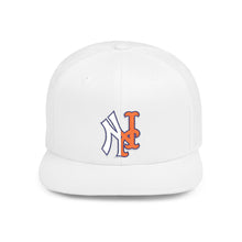 Load image into Gallery viewer, New York Yankees Mets Split &quot;House United&quot; Baseball Cap | Snapback Hat One size White

