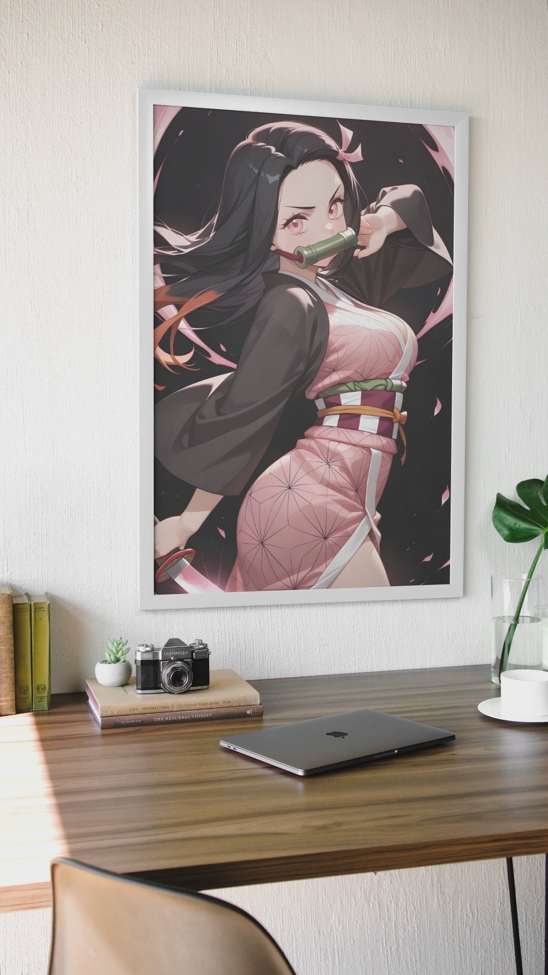 Nezuko Kamado Anime Poster Art