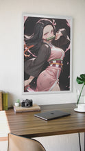 Load and play video in Gallery viewer, Nezuko Kamado Anime Poster Art