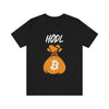 Bitcoin Money Bag Graphic T-Shirt | Unisex
