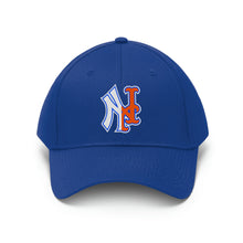 Load image into Gallery viewer, NY Yankees Mets Hat | Royal Blue | Dad Hat