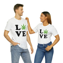 Load image into Gallery viewer, Love Weed Graphic T-Shirt | Unisex