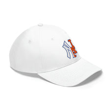 Load image into Gallery viewer, NY Yankees Mets Hat | Adjustable Twill Hat