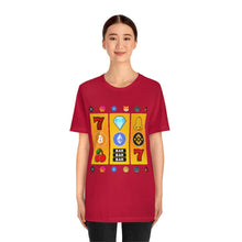 Load image into Gallery viewer, Crypto Slots Graphic T-Shirt | Unisex
