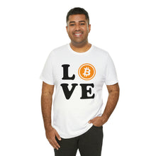 Load image into Gallery viewer, Love Bitcoin Graphic T-Shirt | Unisex
