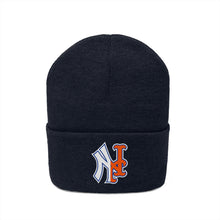 Load image into Gallery viewer, NY Yankees Mets Hat | Knit Beanie Hat