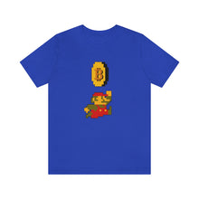 Load image into Gallery viewer, Mario Collecting Bitcoin | T-Shirt | Unisex