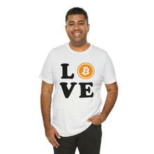 Load image into Gallery viewer, Love Bitcoin Graphic T-Shirt | Unisex